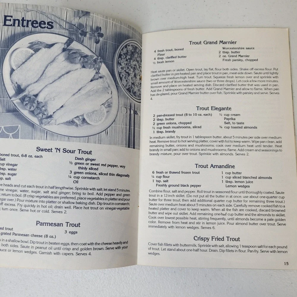 Trout A Collection of Recipes from the‎ U.S. Trout Farmers Association 1982